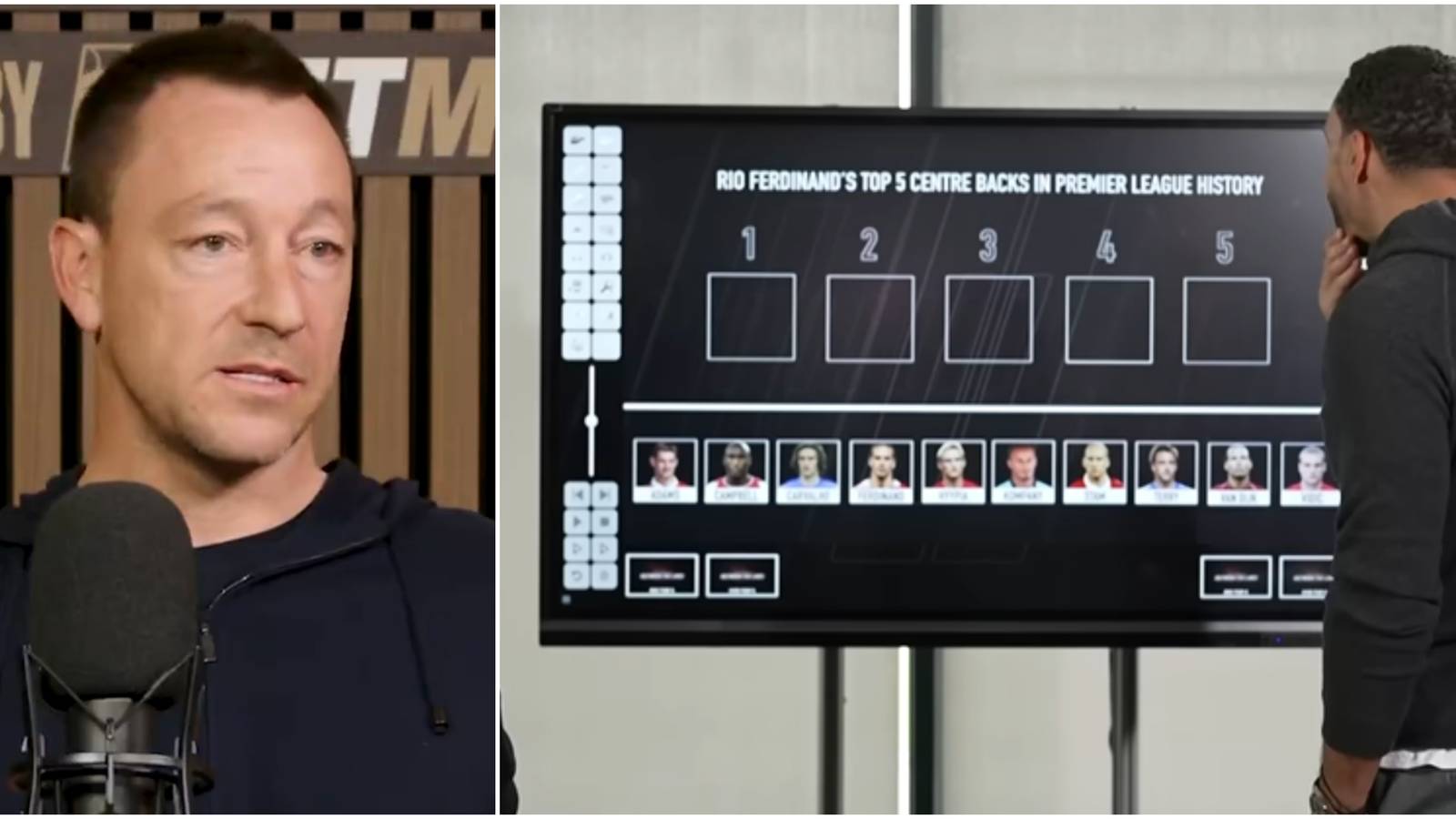 John Terry Tanggapi Daftar Bek Tengah Terbaik Versi Rio Ferdinand