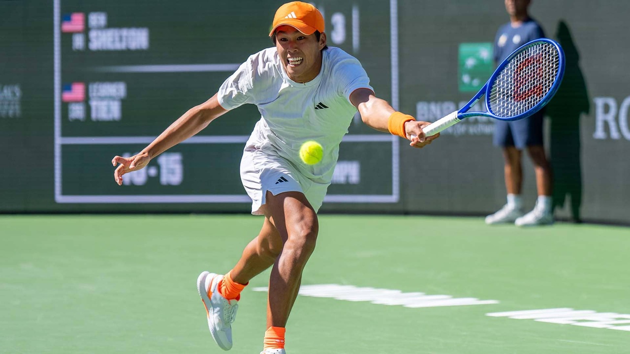 Learner Tien Permalukan Ben Shelton Di Indian Wells