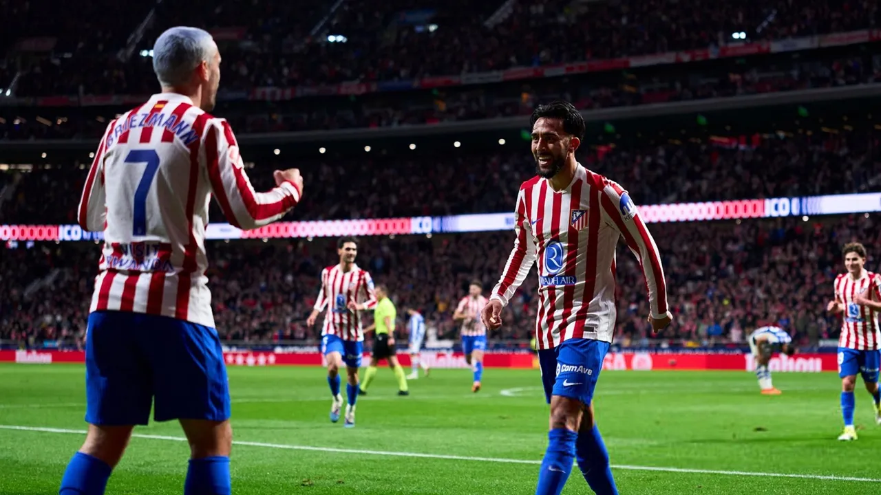 Winger Atletico Madrid