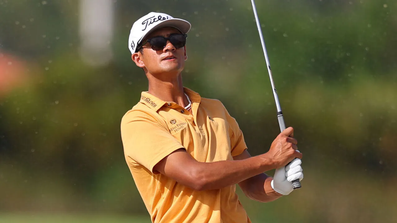 Ricky Castillo menutup ronde dengan total skor 12-under 204 dan unggul satu pukulan menjelang putaran final. (Foto: Golf Digest)