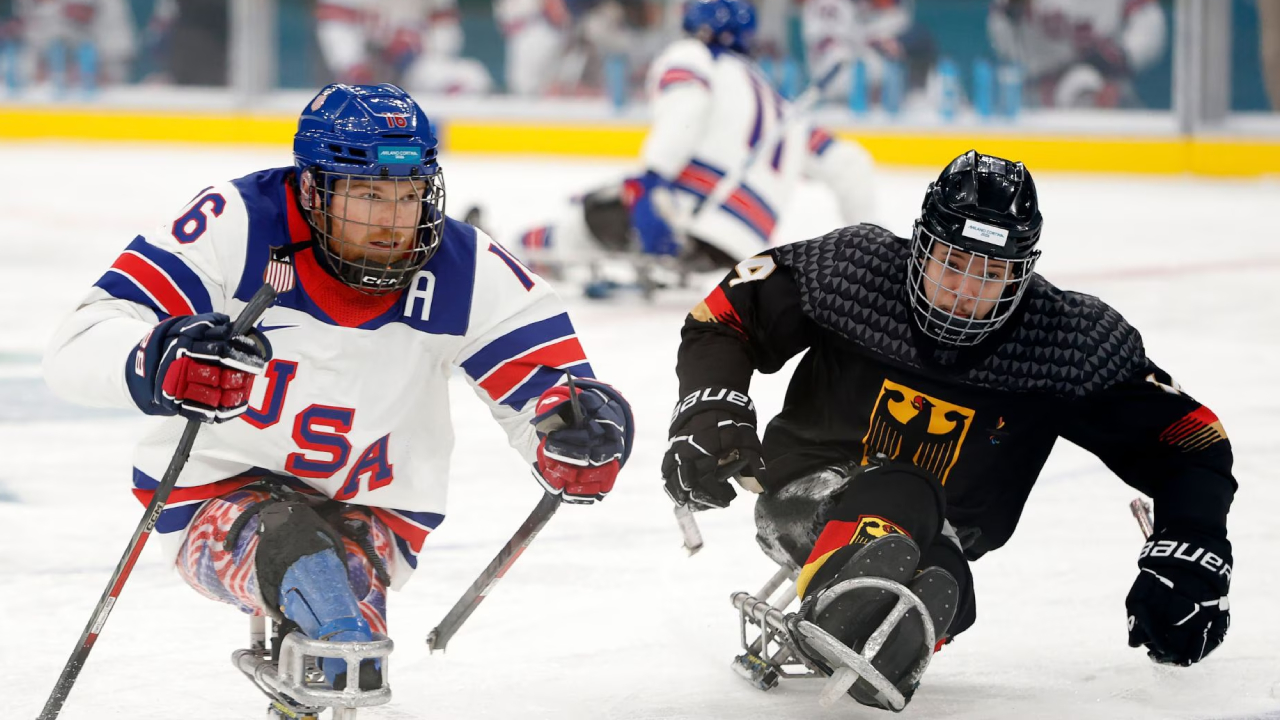 AS Catat Kemenangan Kedua di Para Hoki Es Paralimpiade Musim Dingin 2026