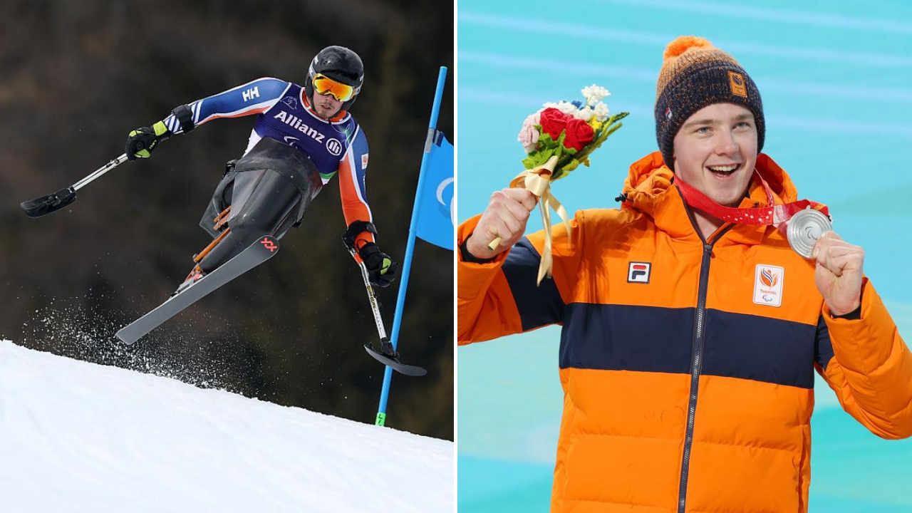 Bangkit dari Cedera, Jeroen Kampschreur Rebut Emas Super-G Paralimpiade