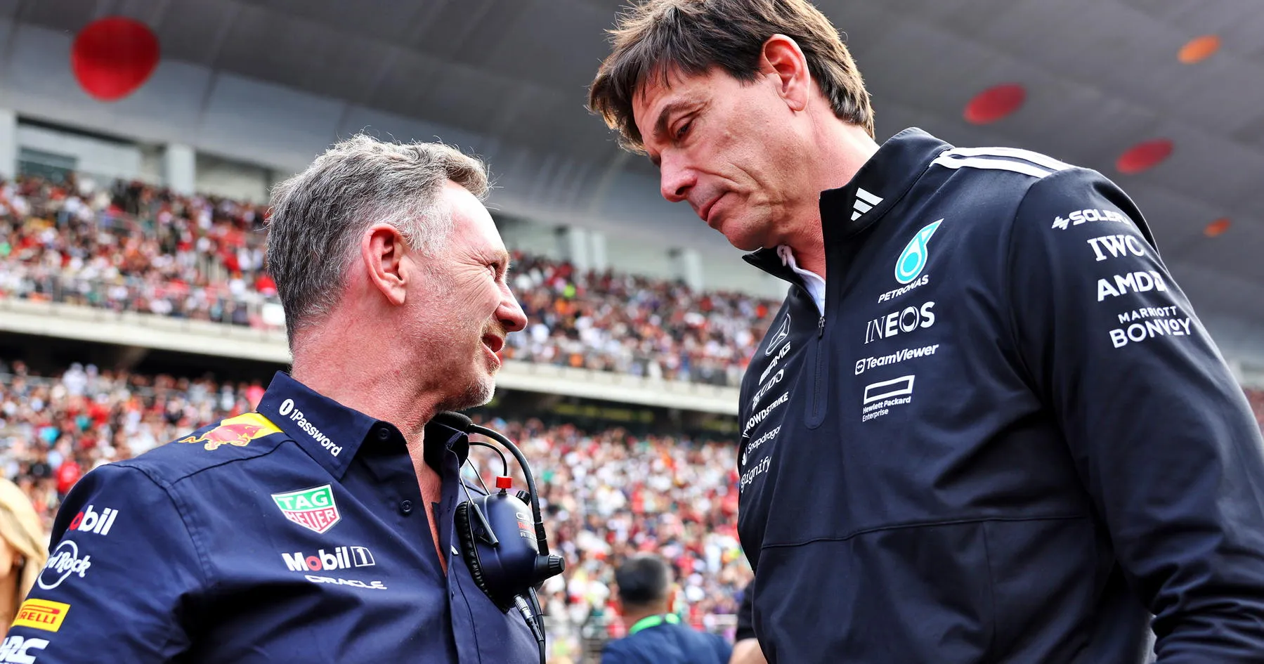 Christian Horner Terancam oleh Langkah Mengejutkan Toto Wolff - sumber: (racingnews365)