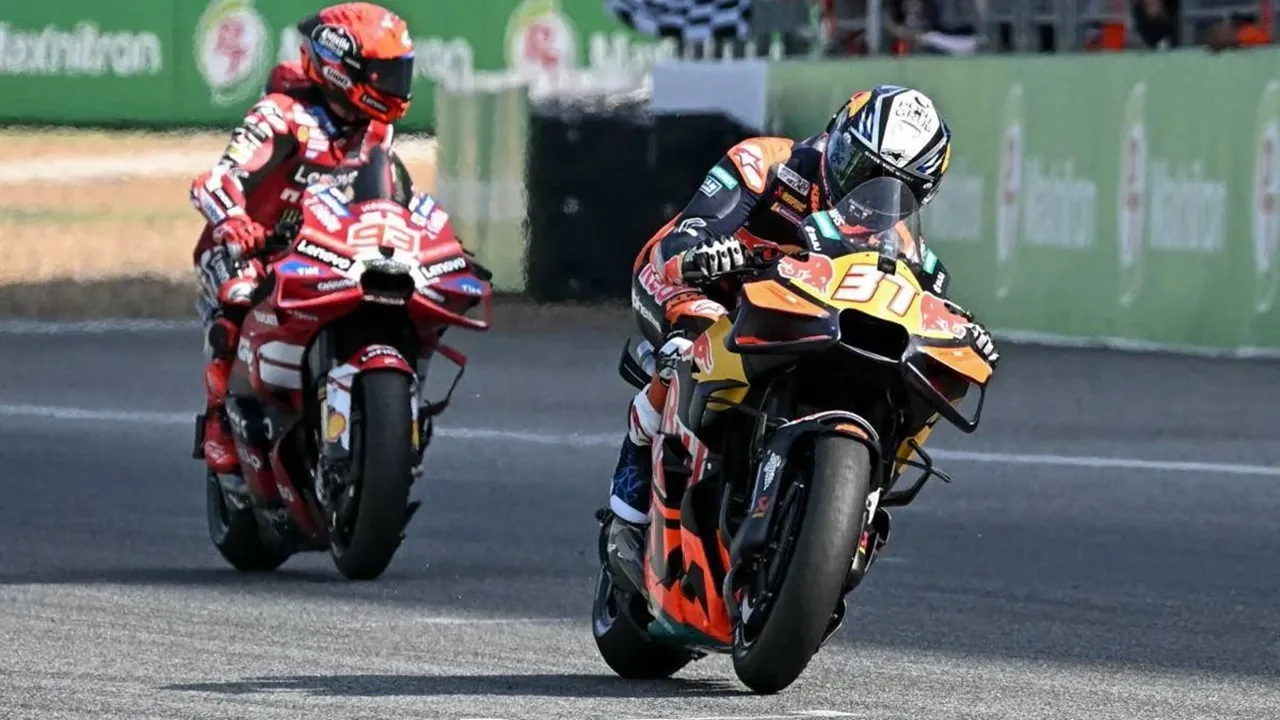 Pedro Acosta dan Marc Marquez