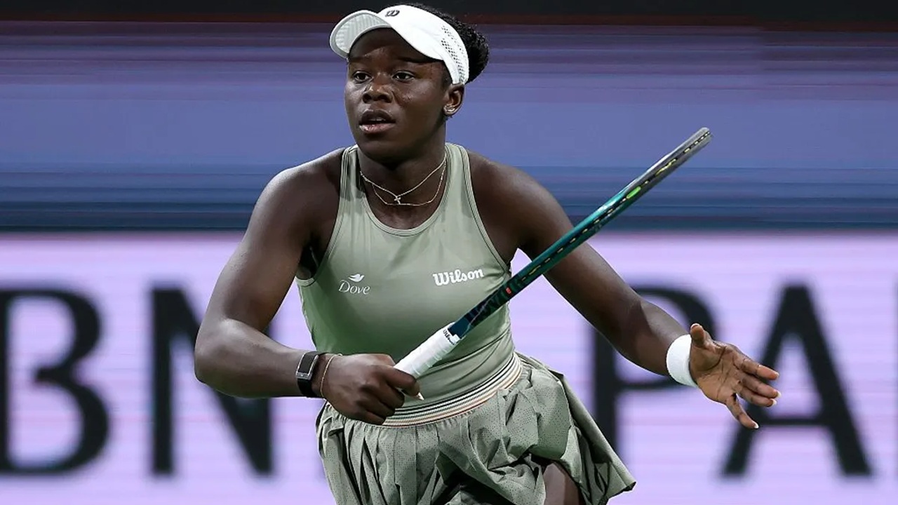 Amanda Anisimova Gigit Jari, Victoria Mboko Meluncur Di Indian Wells