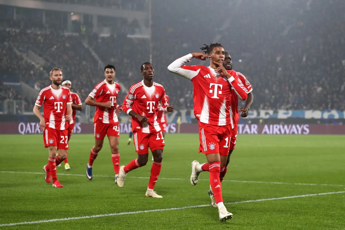Bayern Munich Bungkam Atalanta 6-1, Olise Tampil Gemilang - sumber: (footballitalia)