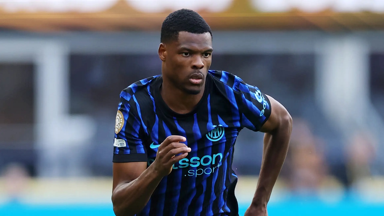 Denzel Dumfries Siap Kembali ke Starting XI Saat Melawan Atalanta