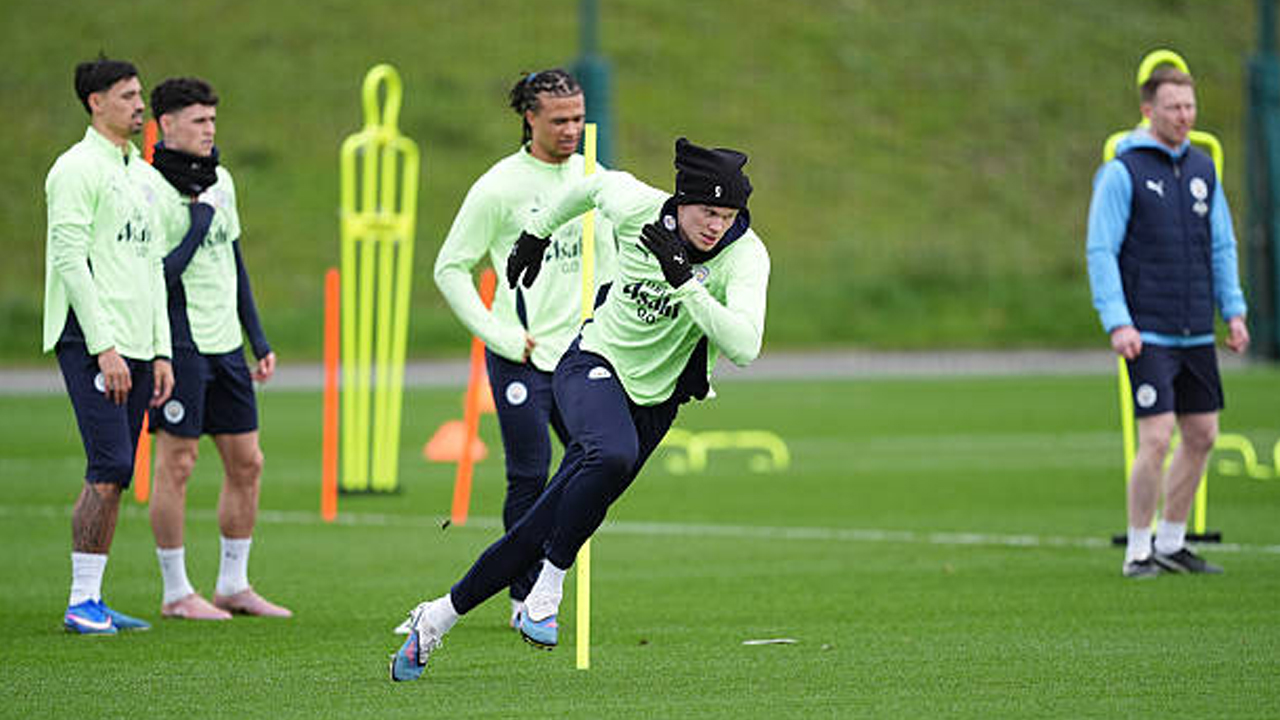 Gabung Latihan Man City, Erling Haaland dan Nico O'Reilly Siap Jadi Starter