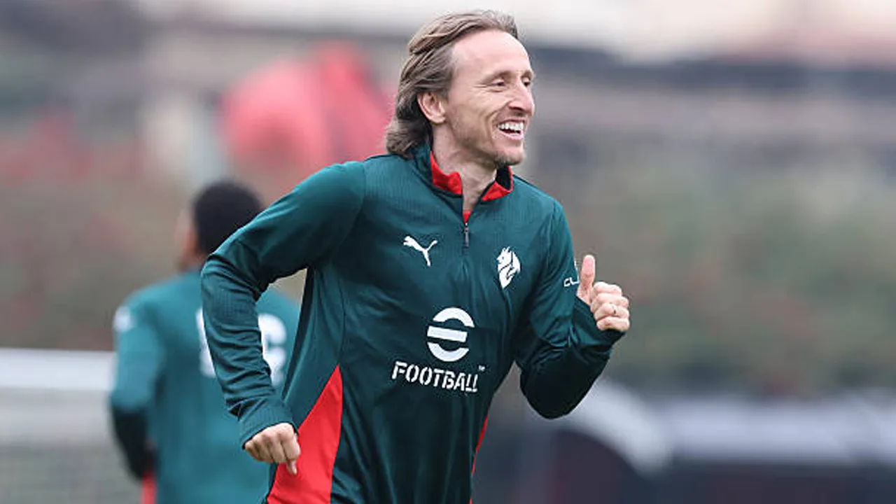 Komitmen Penuh, Luka Modric Tegaskan Bahagia di AC Milan