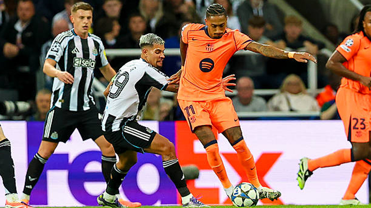 Susunan Pemain Newcastle United vs Barcelona di Liga Champions
