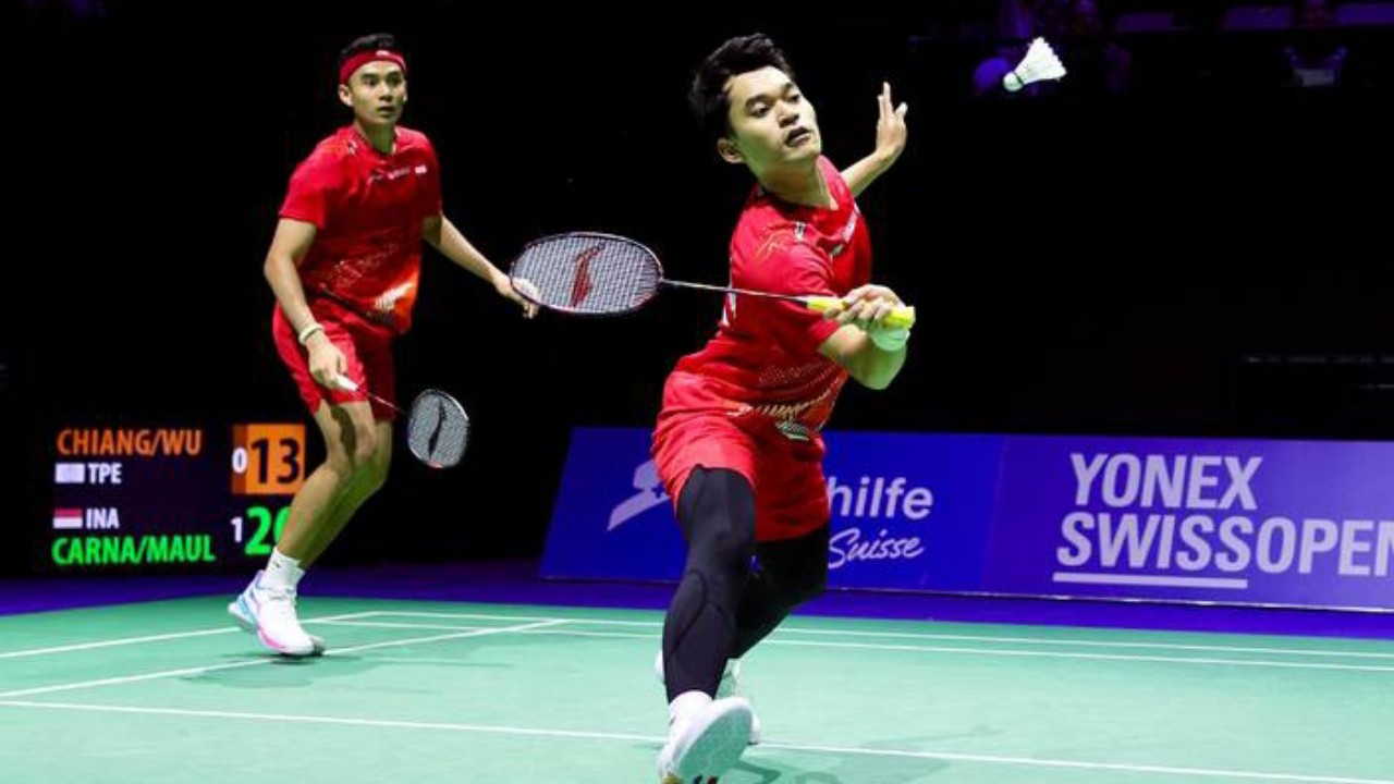 Swiss Open 2026: Leo/Bagas Wakil Terakhir Ganda Putra Indonesia di 16 Besar