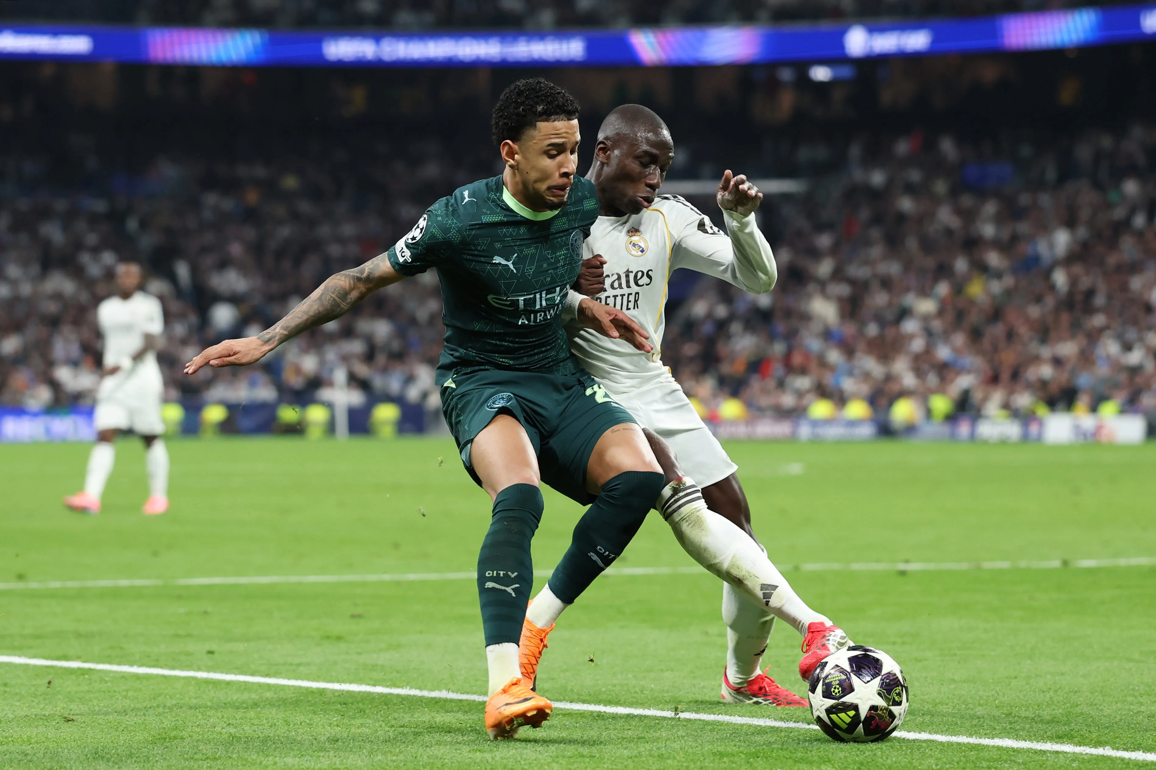 Cedera Paha Mendy Warnai Kemenangan Real Madrid atas Man City - sumber: (footballespana)