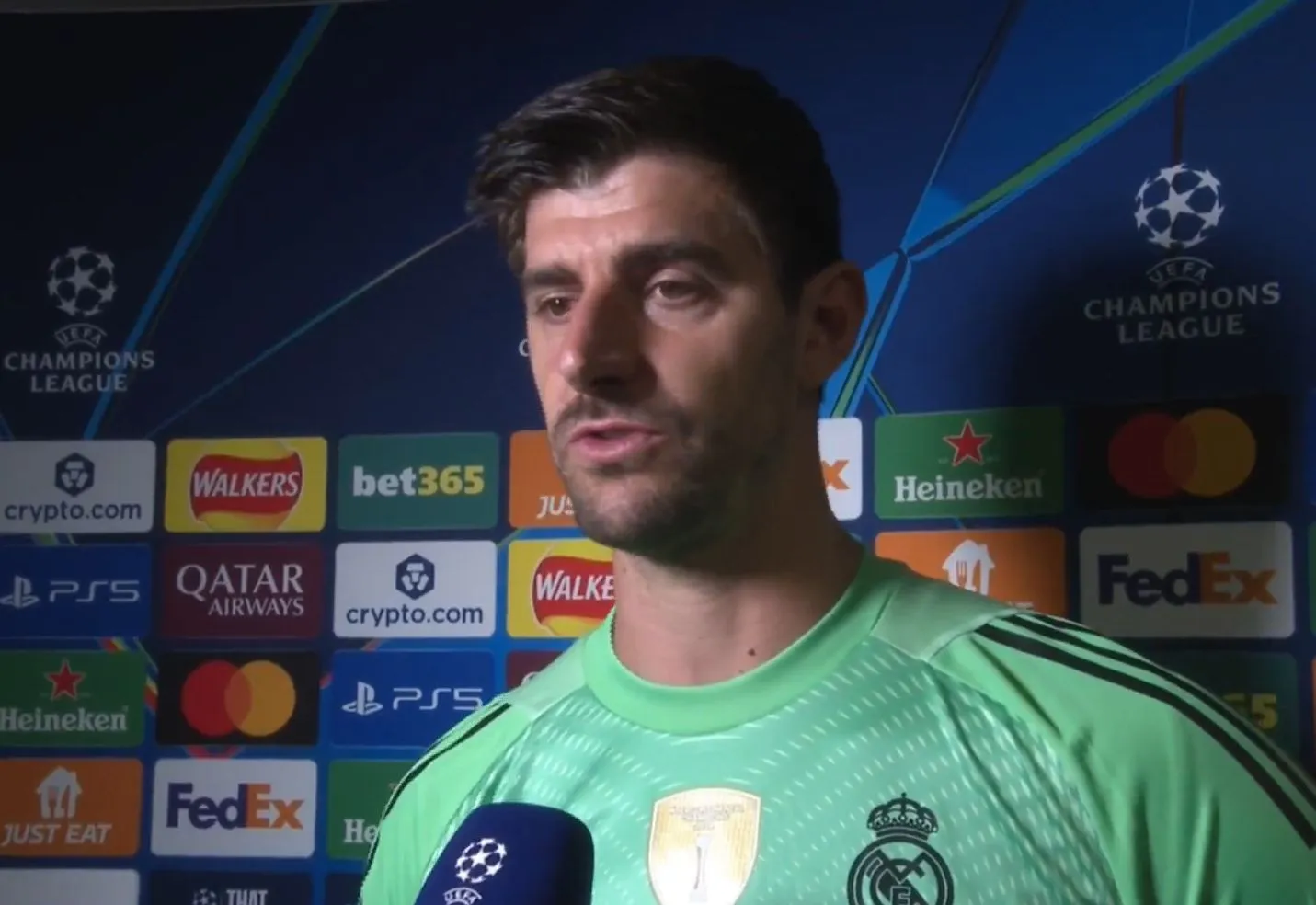 Courtois Tegaskan Real Madrid Bukan Tempat Pelatihan - sumber: (footballespana)