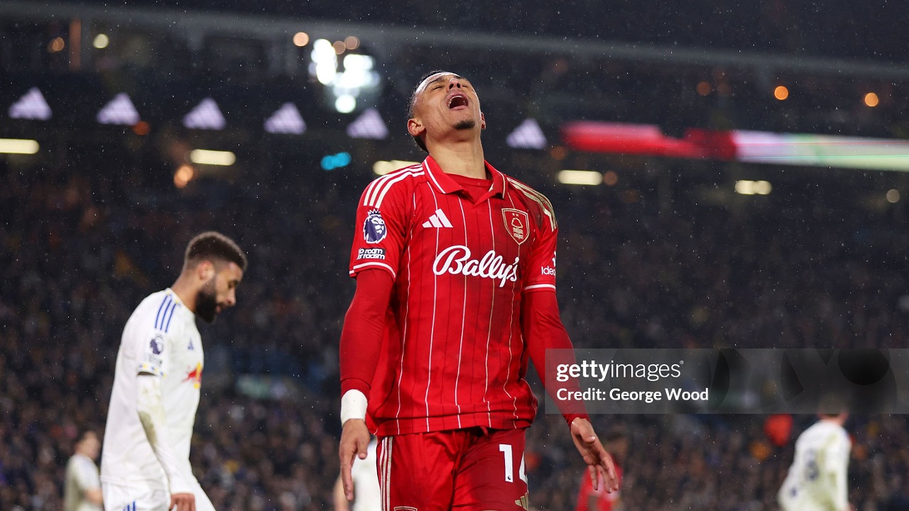 Dan Ndoye Absen Saat Nottingham Forest Hadapi Midtjylland