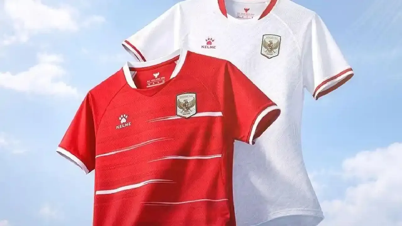 Jersey Home dan Away Timnas Indonesia, Kelme