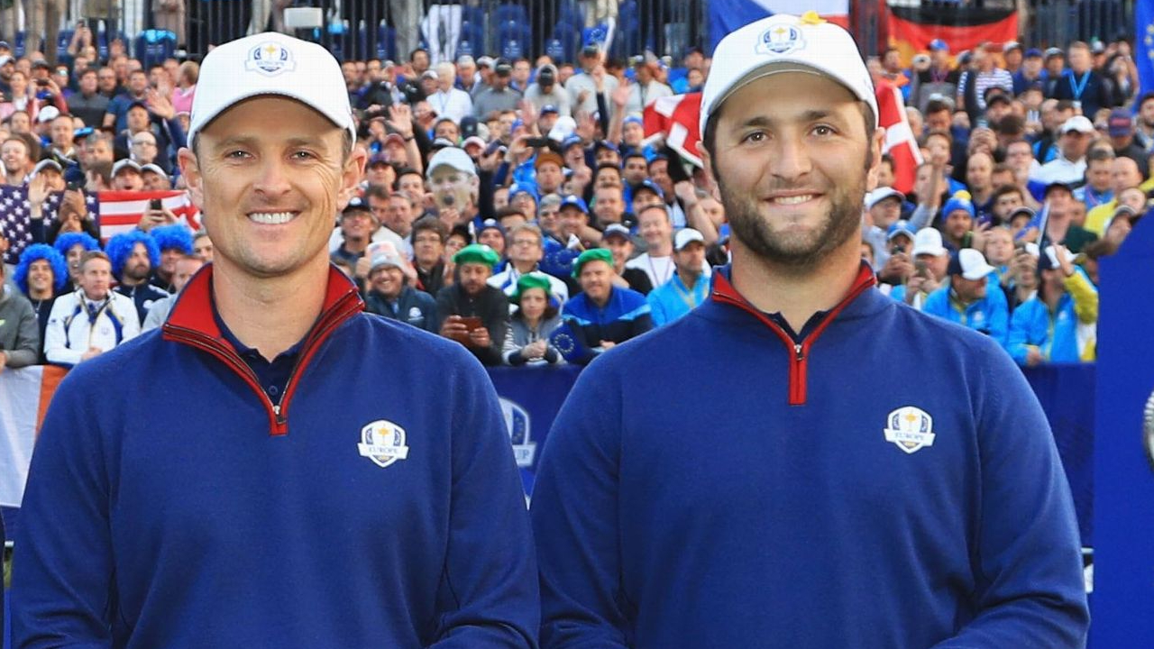Justin Rose Dorong Jon Rahm Lunasi Denda Demi Main di Ryder Cup 2027