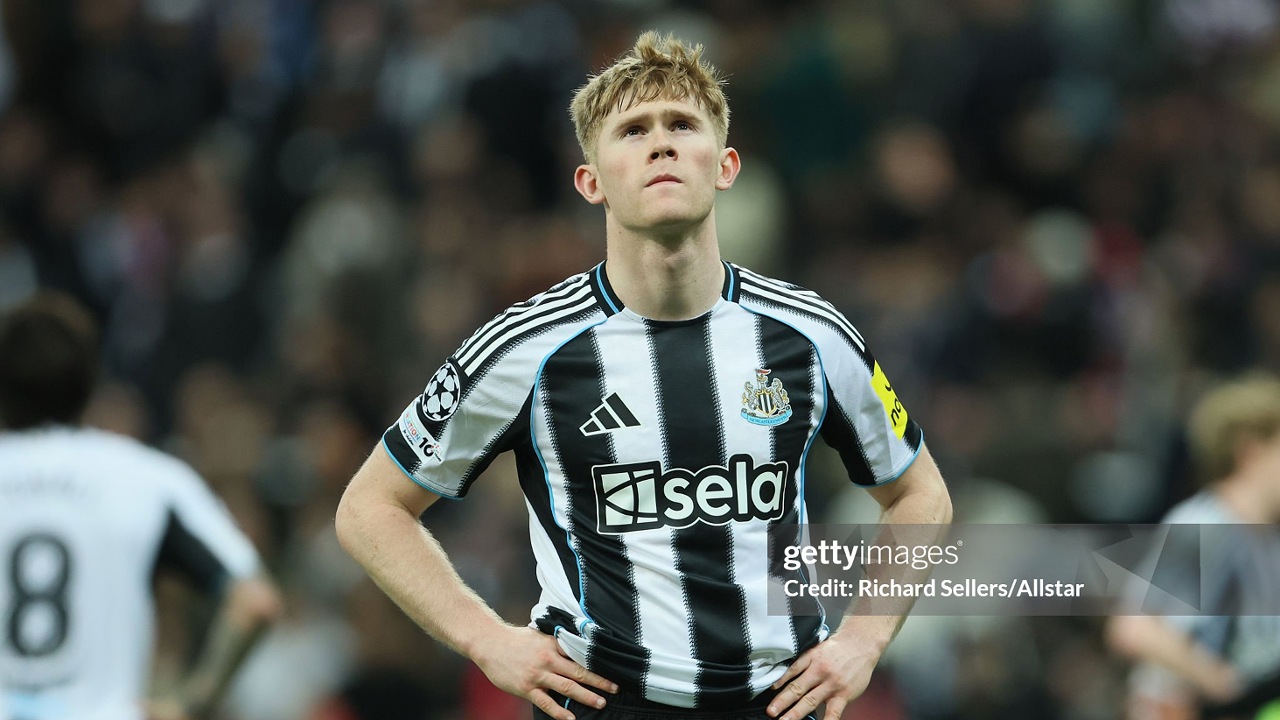 Lewis Hall Kecewa Newcastle Gagal Menang Lawan Barcelona