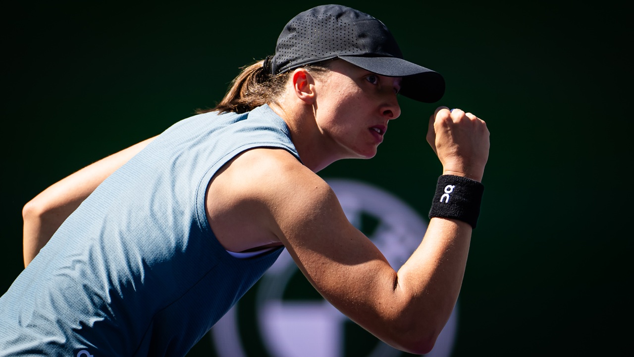 Tampil Tanpa Cela, Iga Swiatek Habisi Karolina Muchova Di Indian Wells