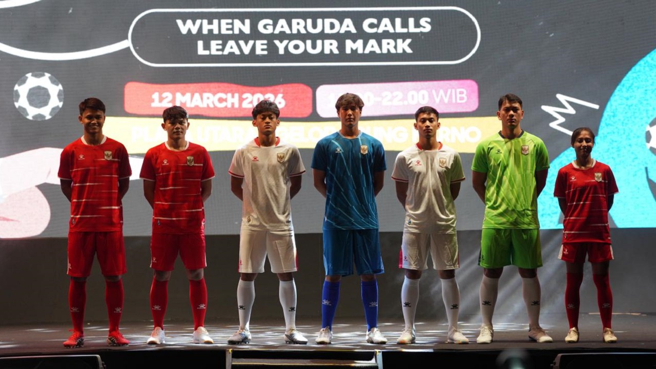 Timnas Indonesia Luncurkan Jersey Terbaru Dari Kelme Indonesia