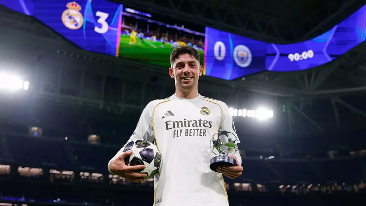 Fede Valverde Dinobatkan sebagai Pemain Terbaik Liga Champions Pekan Ini