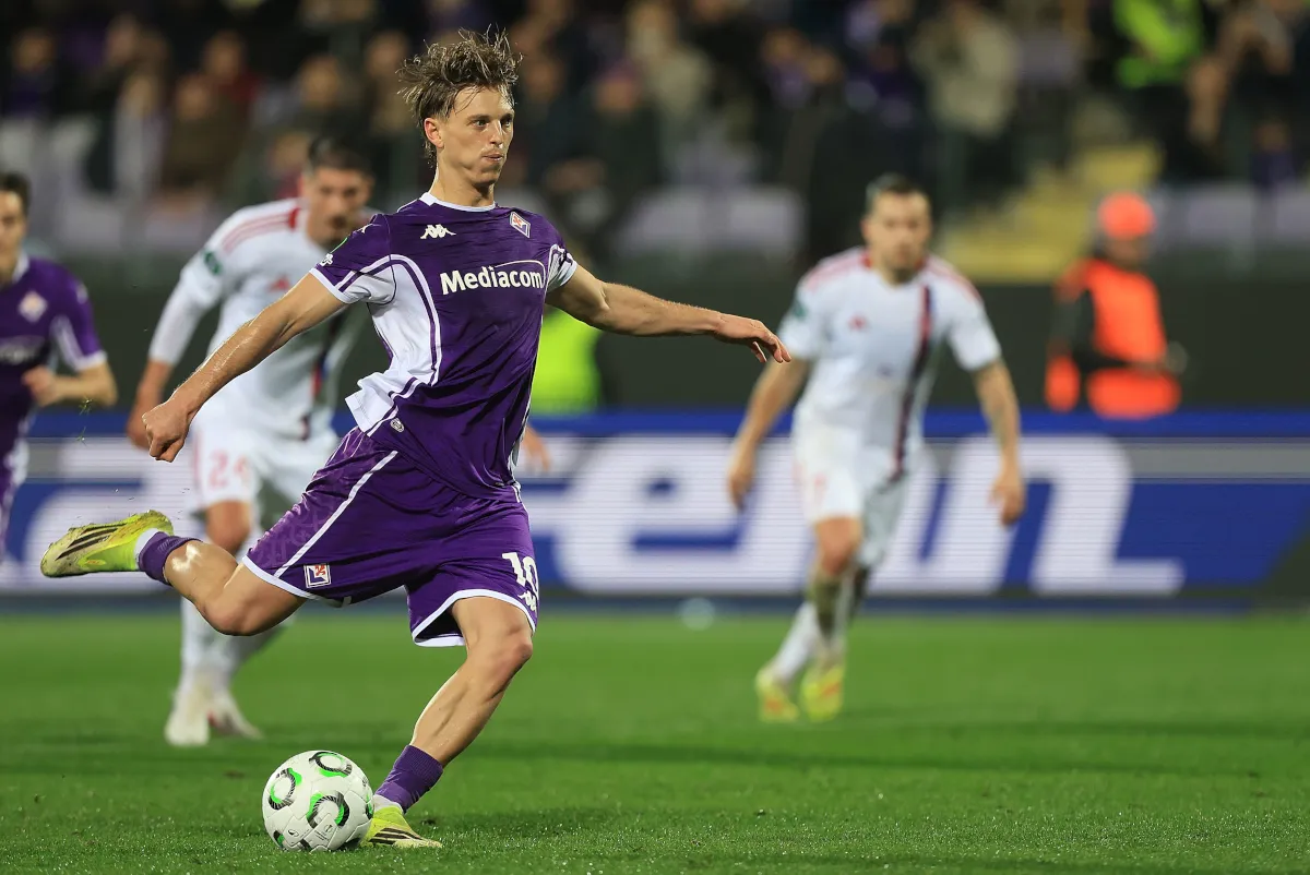 Fiorentina Amankan Keunggulan Tipis atas Rakow di UECL - sumber: (footballitalia)