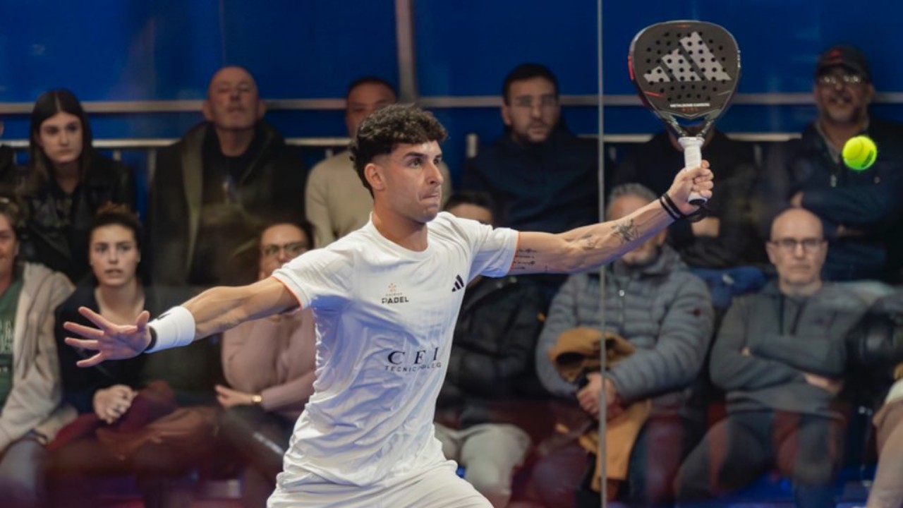 Flavio Abbate Targetkan Kemenangan di Kandang CUPRA FIP Padel Tour Italia 2026