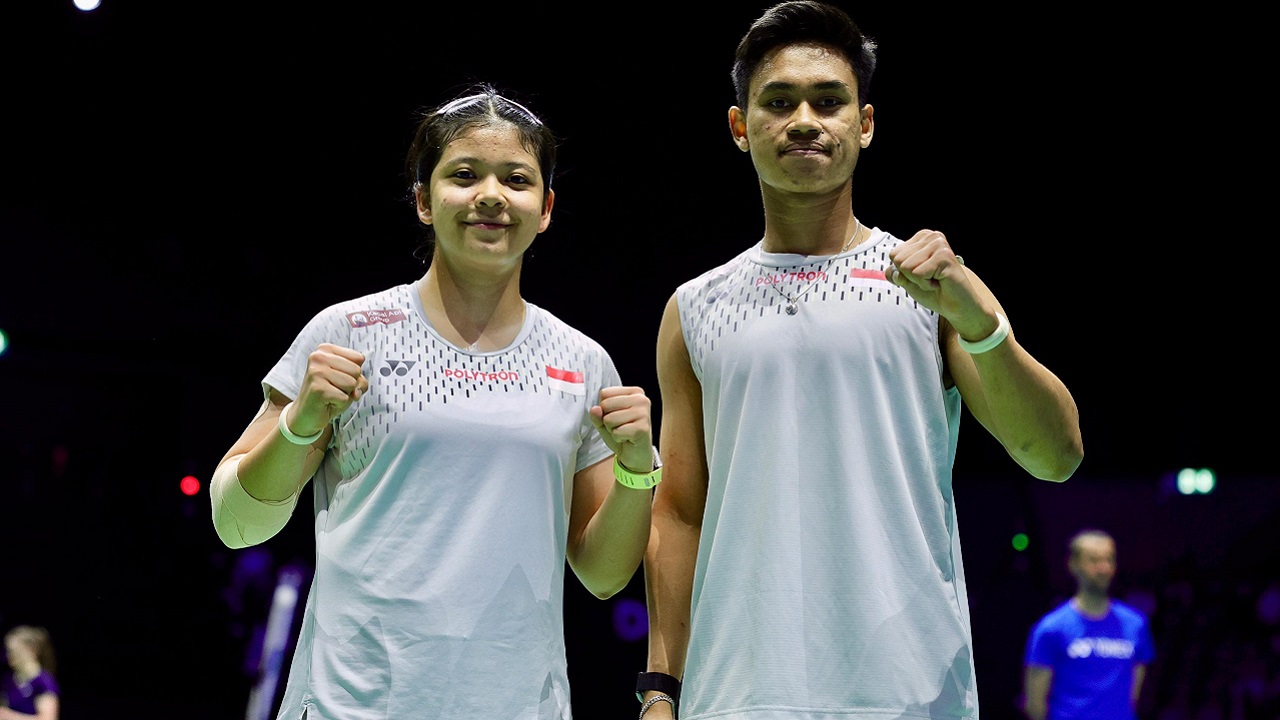 Jafar/Felisha Lega Bisa Menang Mudah di 16 Besar Swiss Open 2026