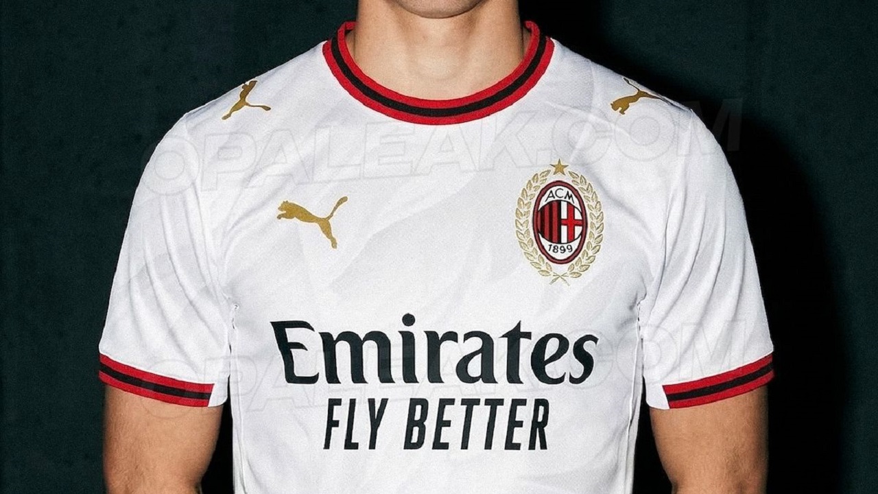 Jersey Tandang AC Milan Musim 2026-27 Mulai Beredar di Medsos