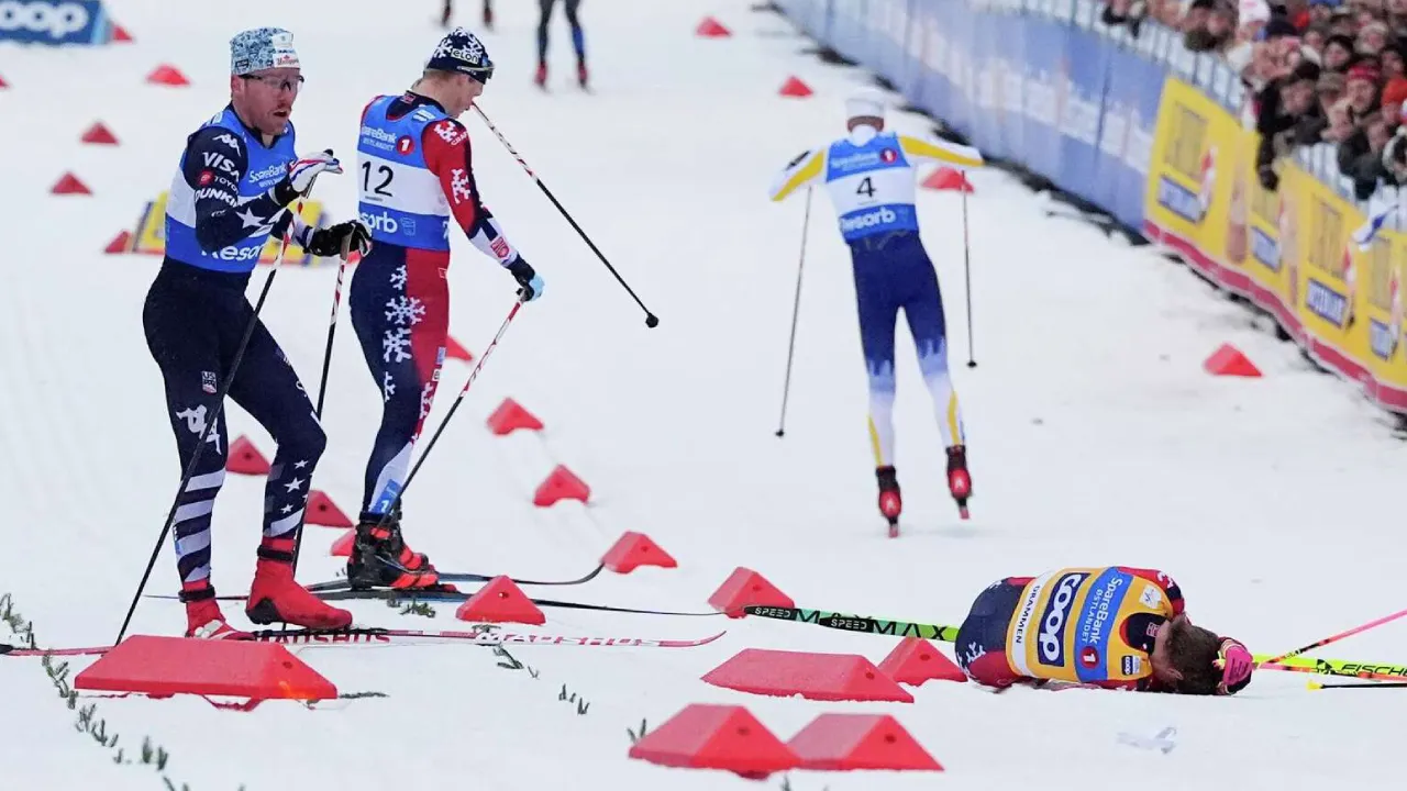 Johannes Hosflot Klaebo Dilarikan ke Rumah Sakit Usai Jatuh di Drammen