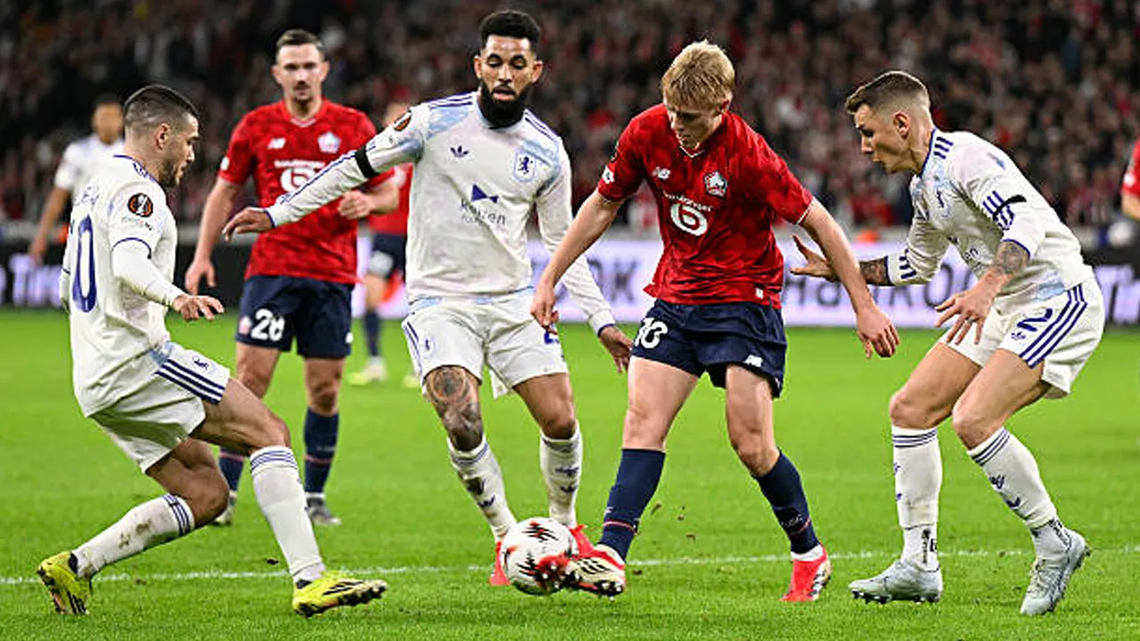 Lille 0-1 Aston Villa, Fakta Menarik Usai Pertandingan Liga Europa