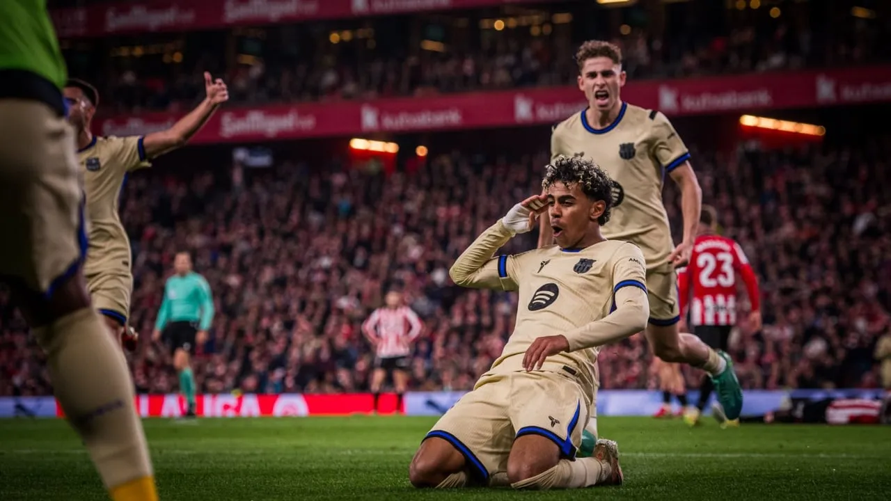 Penonton Tersinggung, Diving, dan Gelombang Lamine Yamal - sumber: (footballespana)