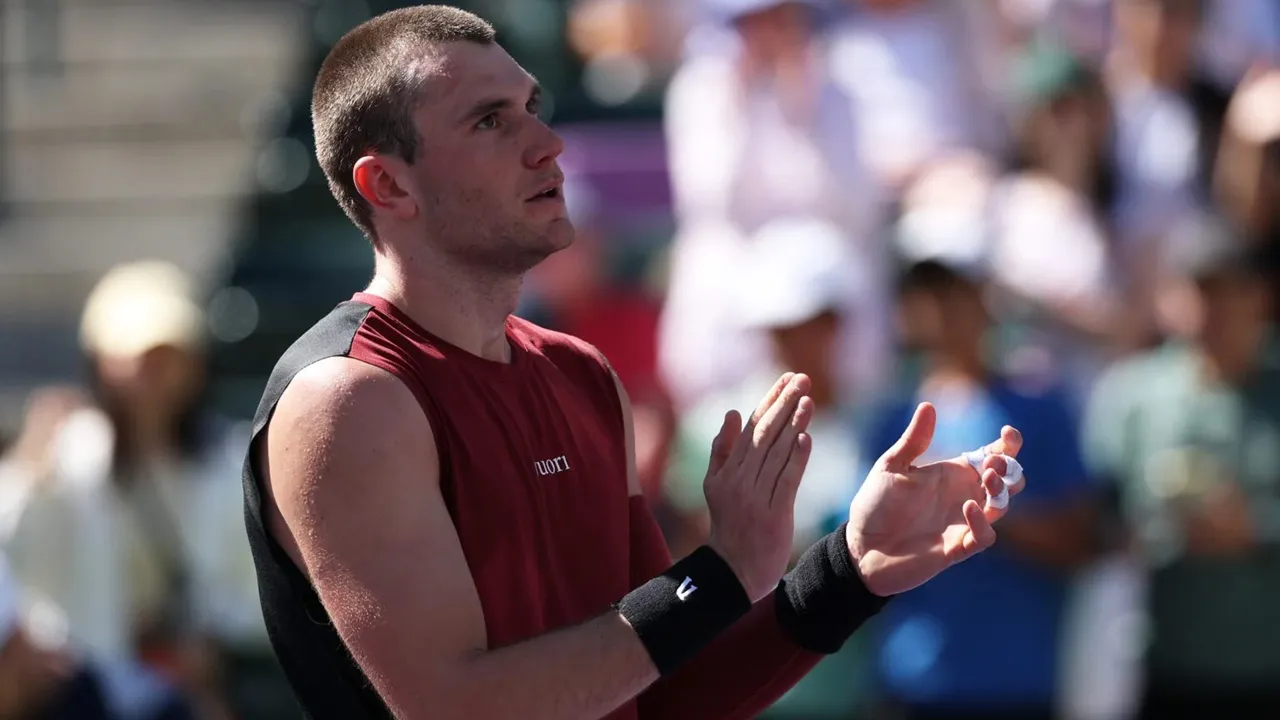 Gagal Pertahankan Gelar Di Indian Wells, Peringkat Jack Draper Merosot