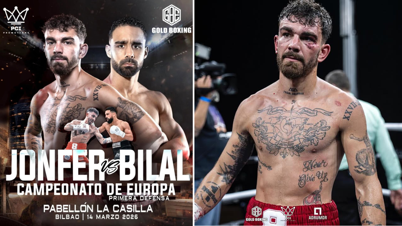 Jon Fernandez Akan Pertahankan Gelar Eropa Lawan Bilal Somay di Bilbao