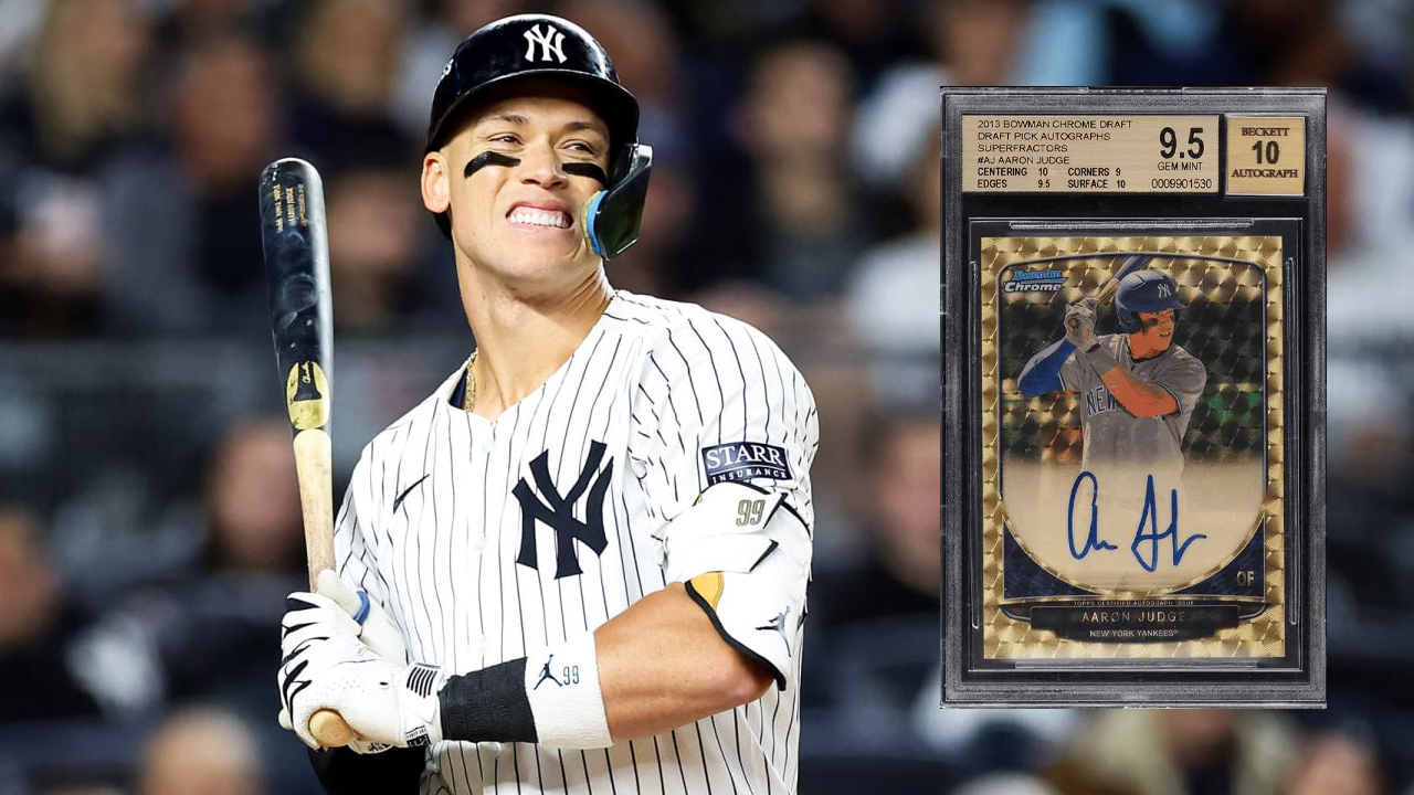 Kartu Langka Bisbol Aaron Judge Catat Rekor Penjualan Baru di Era Modern