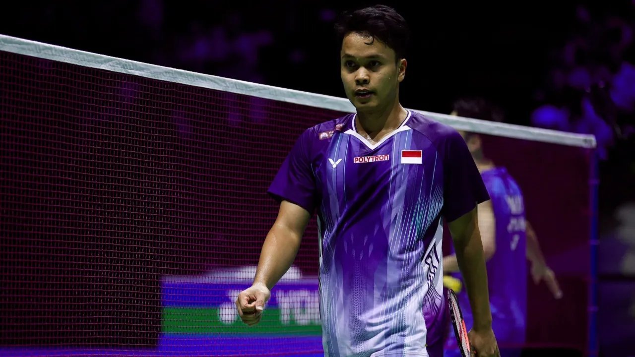 Anthony Ginting Belajar Banyak Usai Dikalahkan Yushi Tanaka