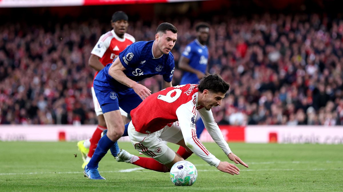 Arsenal Tak Dapat Penalti untuk Havertz Lawan Everton
