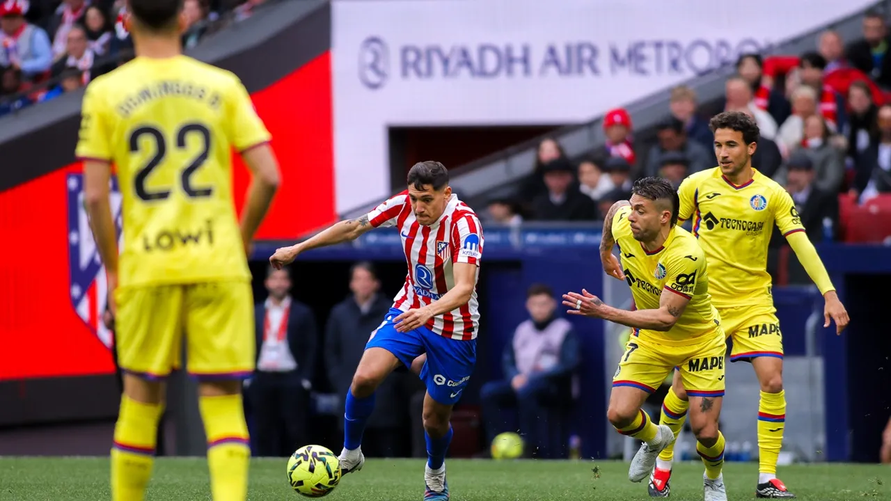 Atletico Madrid Kalahkan 10 Pemain Getafe di Metropolitano