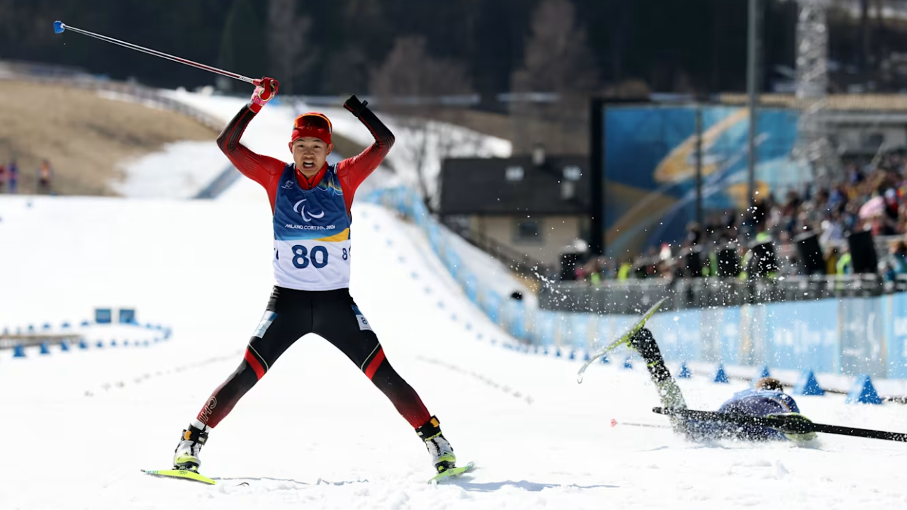 Cai Jiayun Sabet Emas Ketiga Para Biathlon di Paralimpiade Milan-Cortina