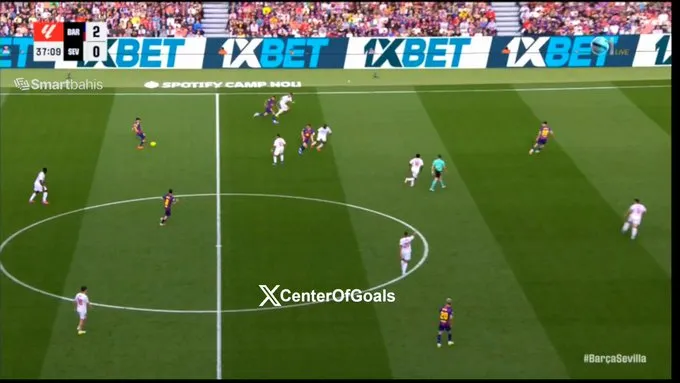 Dani Olmo Cetak Gol Ketiga Barcelona Sebelum Babak Pertama - sumber: (footballespana)