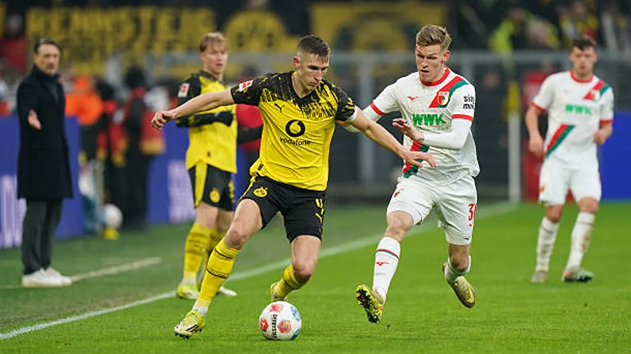 Hasil Pertandingan Bundesliga Jerman: Borussia Dortmund 2-0 Augsburg