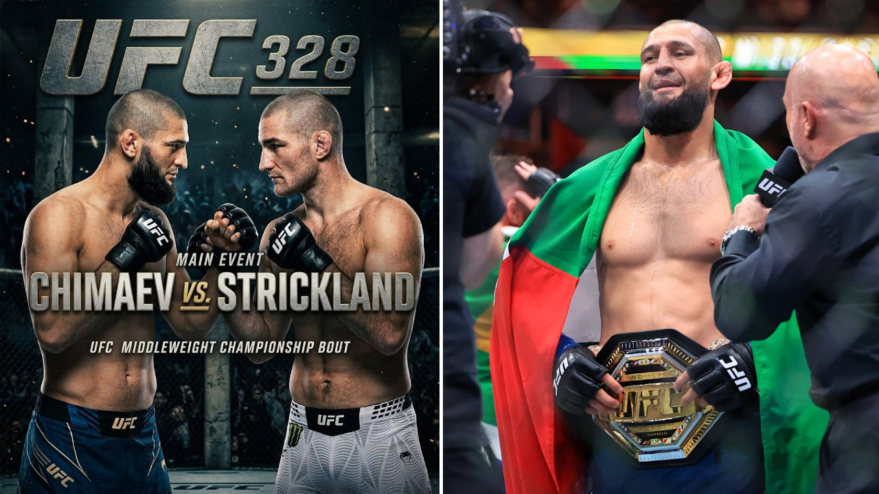 Khamzat Chimaev Akan Pertahankan Gelar Lawan Sean Strickland di UFC 328