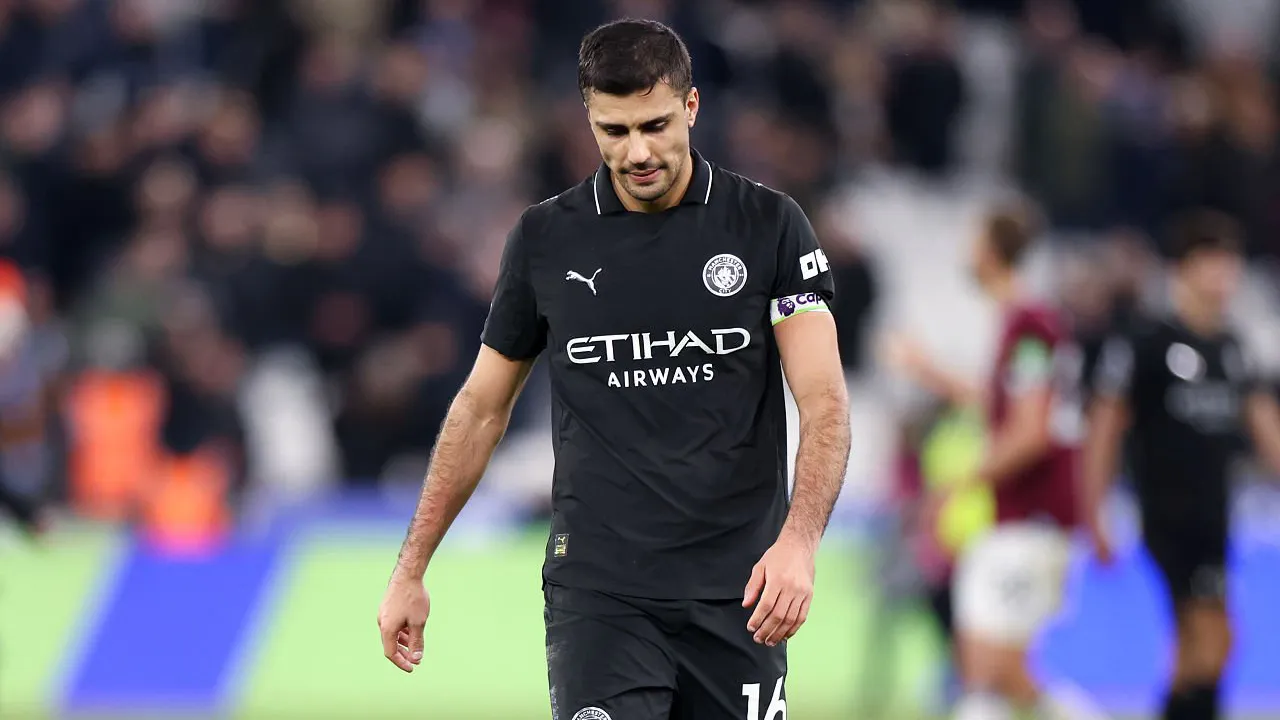 Rodri Kecewa Manchester City Gagal Menang di Markas West Ham