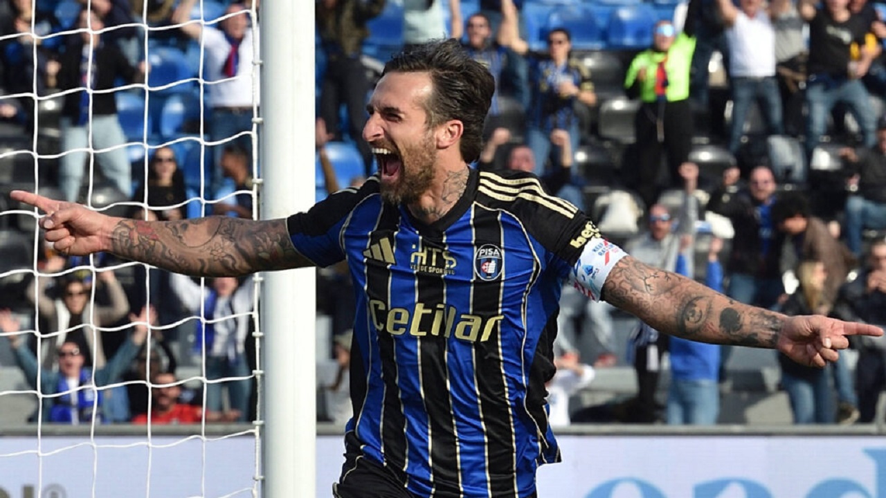 Antonio Caracciolo Pimpin Pisa Kalahkan Cagliari di Arena Garibaldi