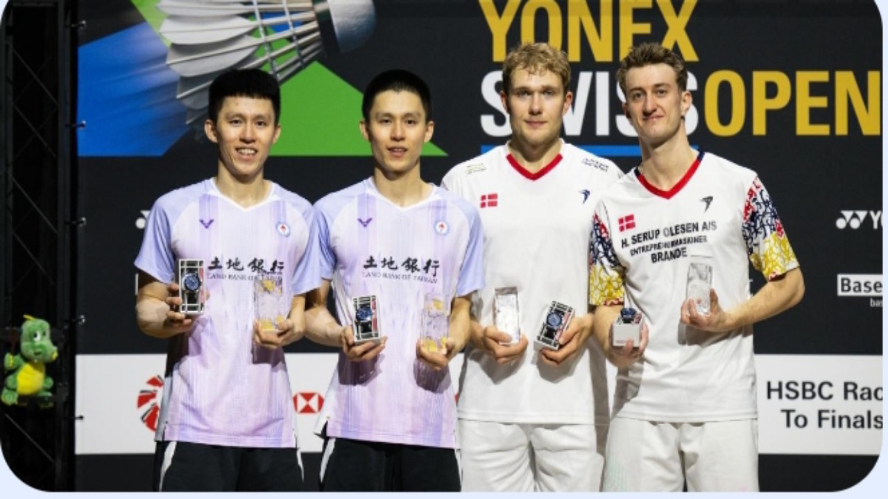 Daniel Lundgaard/Mads Vestergaard Kecewa Runner up Swiss Open 2026