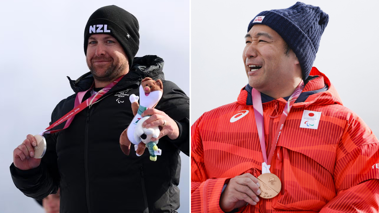 Dua Veteran Adam Hall dan Suzuki Takeshi Raih Medali Paralimpiade 2026