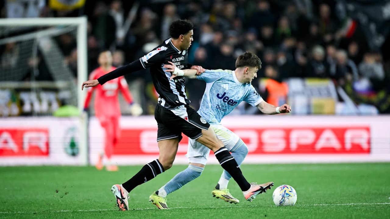 Francisco Conceicao Protes usai Golnya ke Gawang Udinese Dianulir