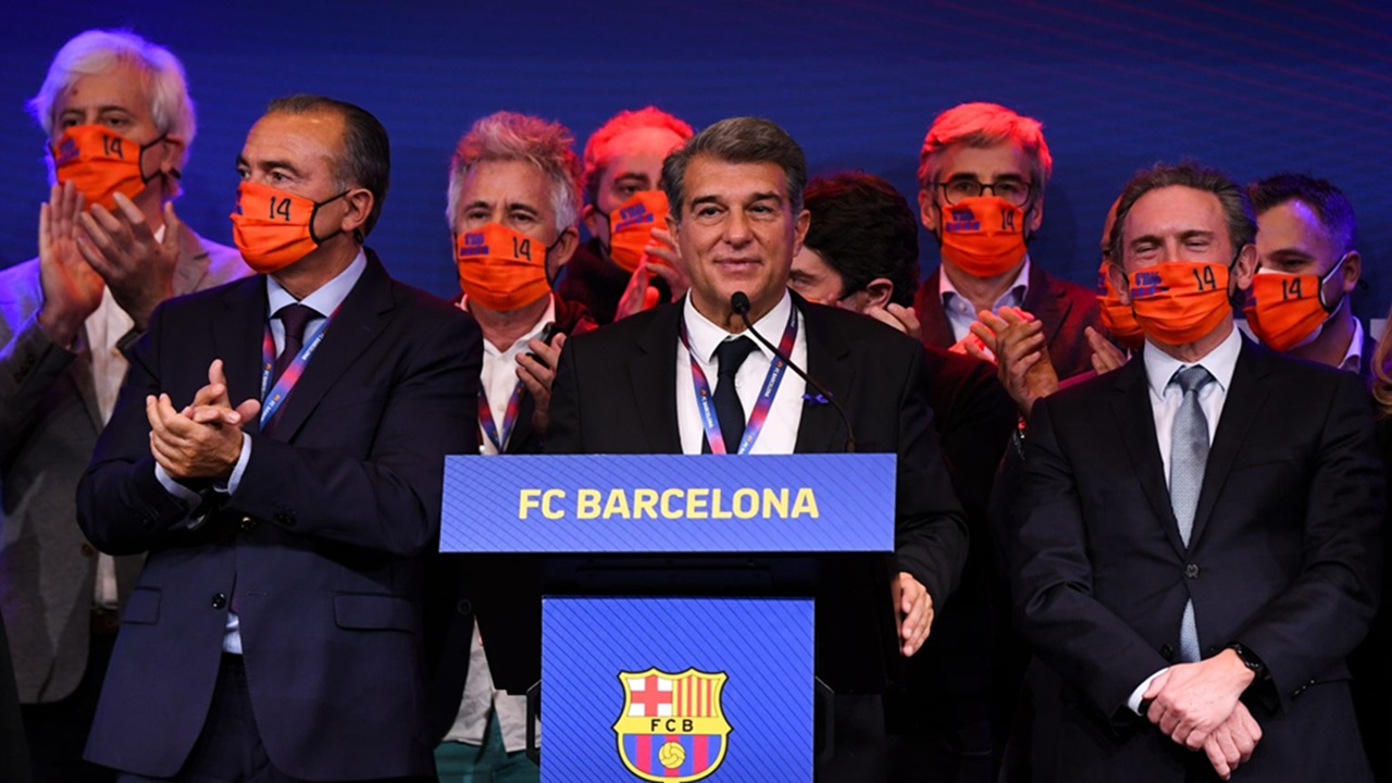 Joan Laporta Yakin Akan Kembali dengan Gemilang