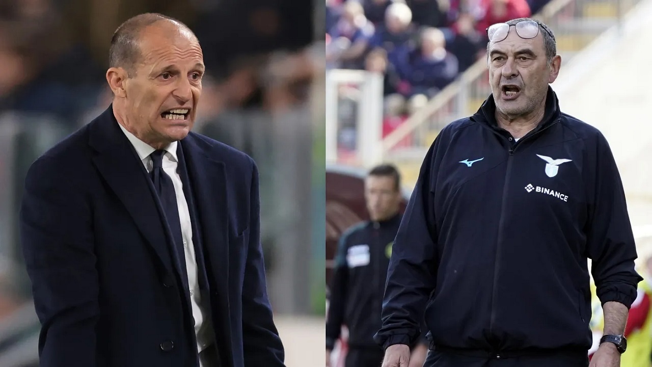 Maurizio Sarri Selebrasi Kemenangan, Max Allegri Soroti Kesalahan Teknis