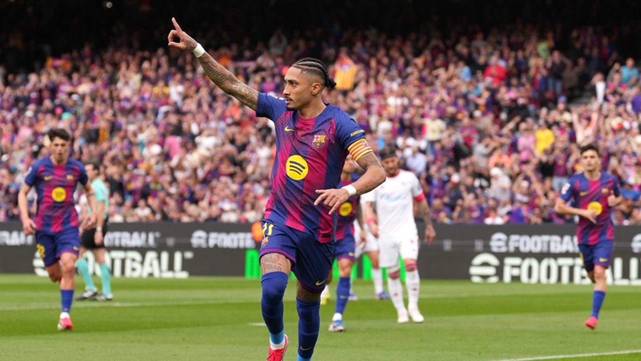 Raphinha: Jujur, Saya Gembira Bisa Cetak Hattrick