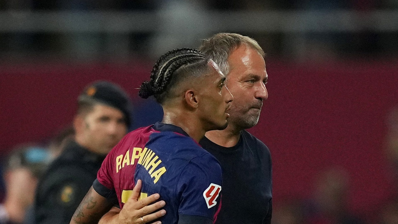 Raphinha Ungkap Flick Berperan Kesuksesannya di Barcelona
